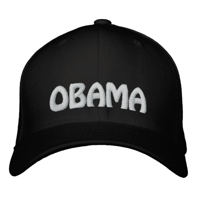 Bordada Barack Obama bordado Gorra (Anverso)