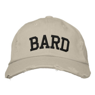 Bordada Bard Embroidered Gorra