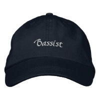 Battend Guitariano Personalizado Embroidered Gorra