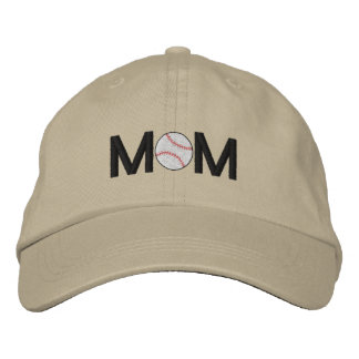 Bordada Béisbol Mamá Bebé Gorra