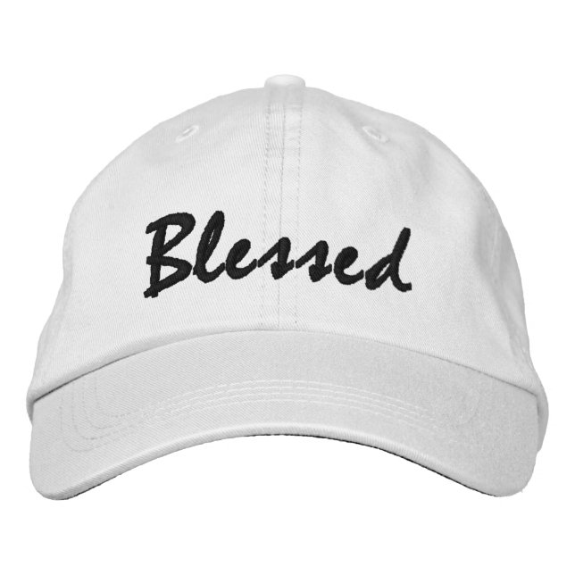 Bordada Blessed Embroidered Gorra (Anverso)