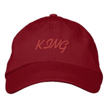 Bonito Camionero KING Crear propio Gorra de texto 