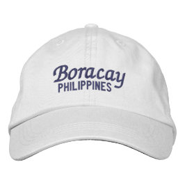 Bordada Boracay Filipinas Embrodado Gorra