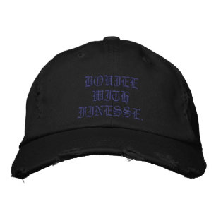 Bordada Boujee con Finesse Trending Gorra