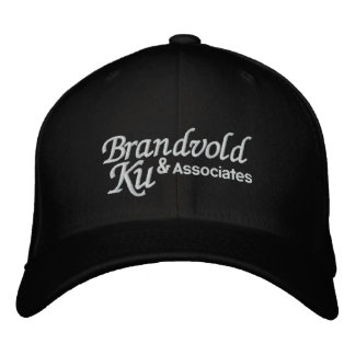 Bordada Brandvold Ku inc. Gorra Bordado