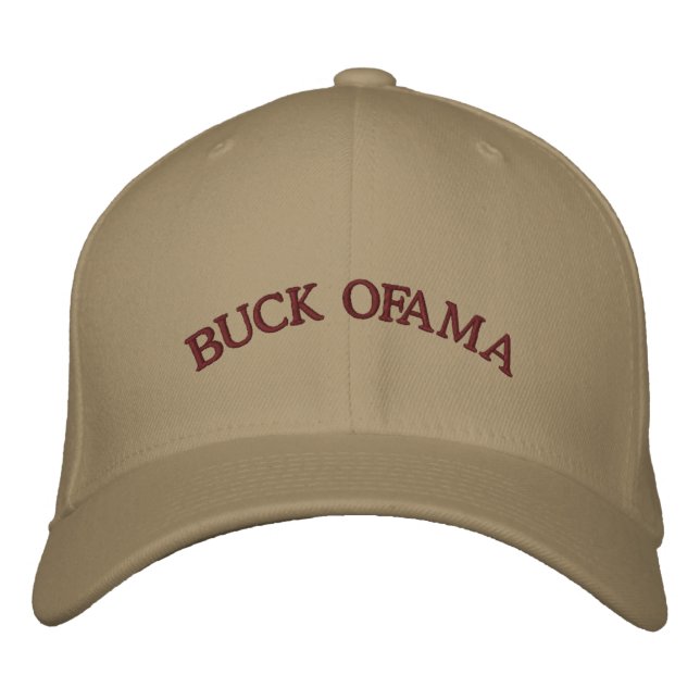 Bordada Buck Ofama Embroidered Gorra (Anverso)