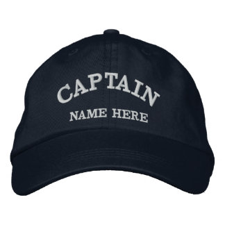 Bordada Capítulos Nombre Gorra de marinero