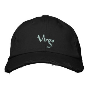 Bordada Cápsula borrosa Virgo Zodiac / Gorra