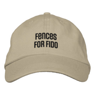 Bordada Cercas Para El Gorra Bordado De Fido