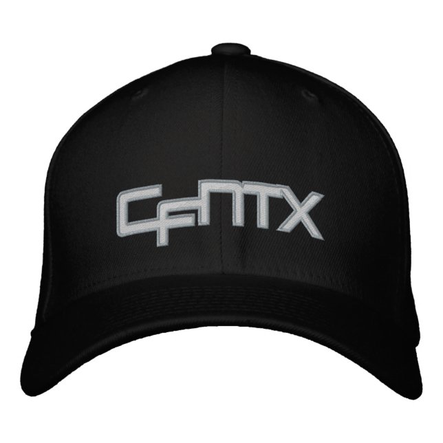 Bordada CFNTX - Gorra negro (Anverso)