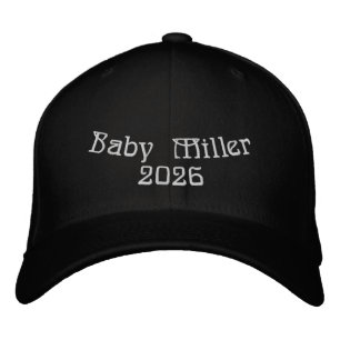 Bordada Champán de bebé Miller 2026 Gorra de lana Flexfit