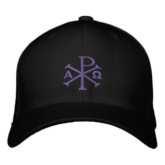 Bordada Chi Rho Borroidered Gorra