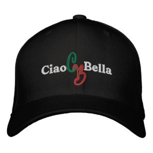 Bordada Ciao Bella Embroidered Gorra