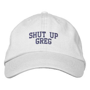 Bordada Cierre el gorra de Greg