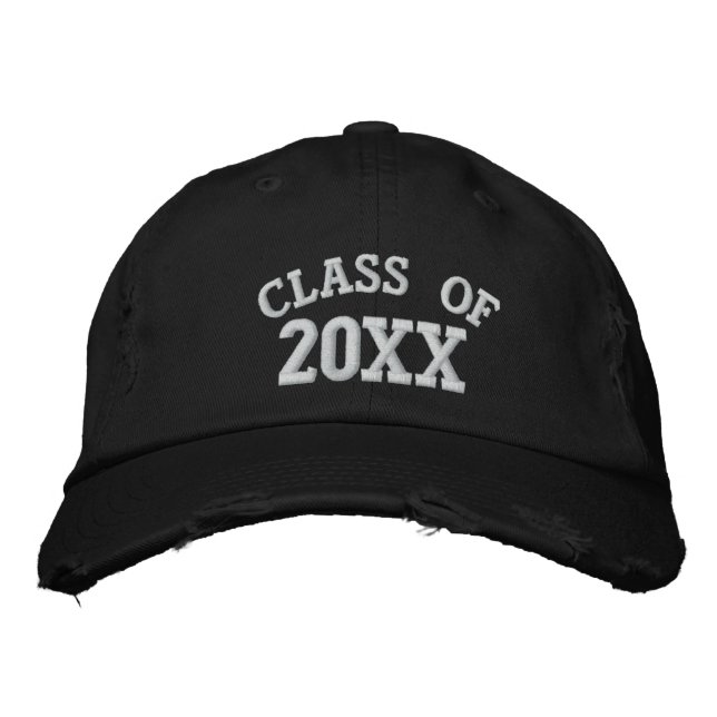 Bordada CLASE DE 20XX Gorra bordado (Anverso)