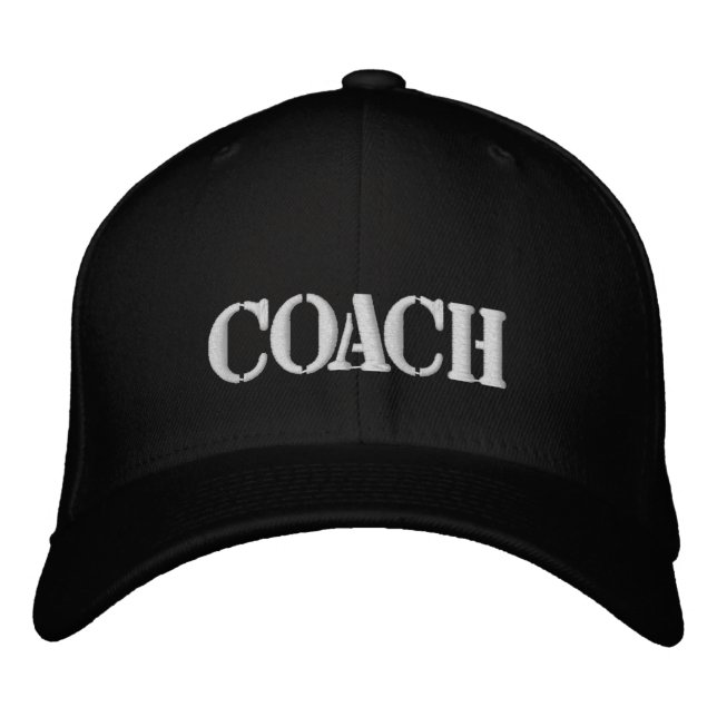 Bordada COACH Gorra bordado (Anverso)