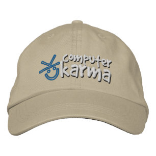 Bordada Computer Karma Gorra