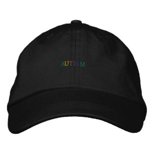 Bordada Conciencia sobre el autismo: Gorra embrujado