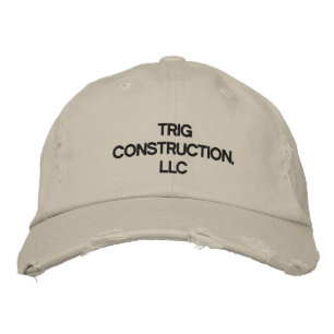 Bordada Construcción de trineo, Gorra del LLC