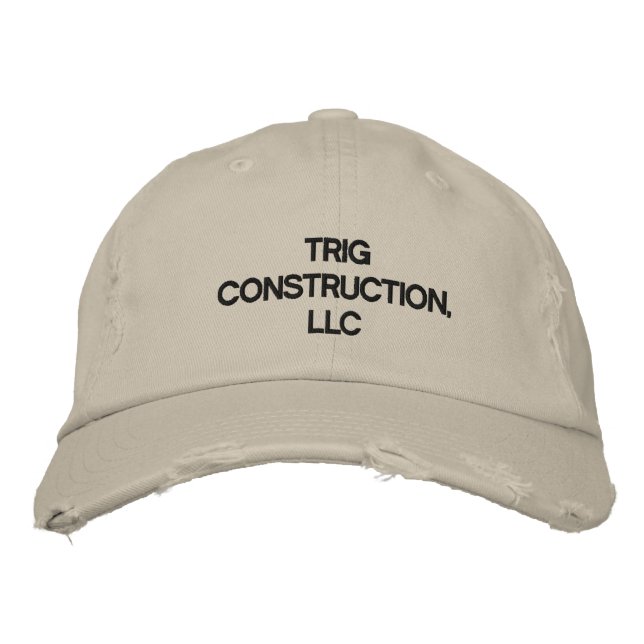 Bordada Construcción de trineo, Gorra del LLC (Anverso)