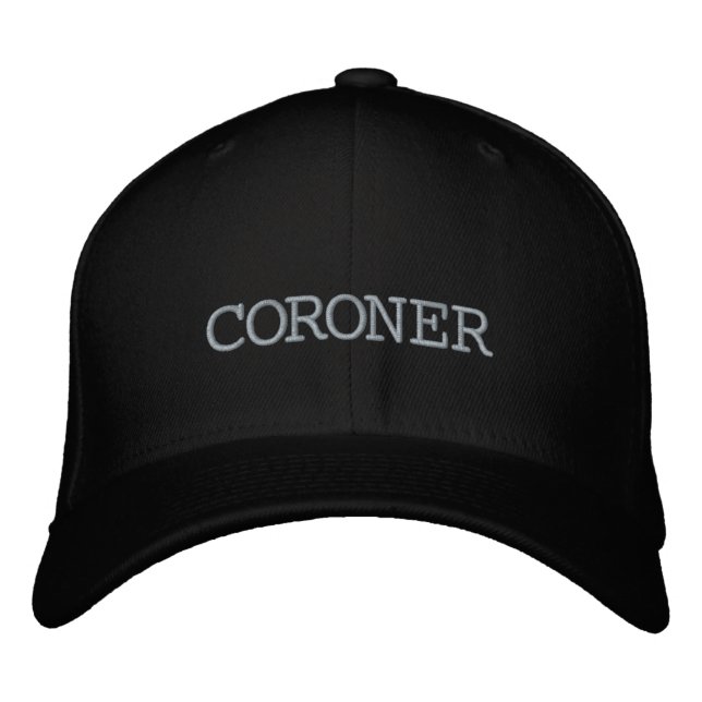 Bordada Coroner Black Gorra (Anverso)