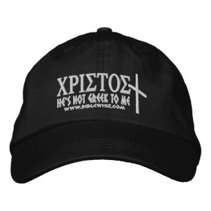 Bordada Cristos Gorra Stitched