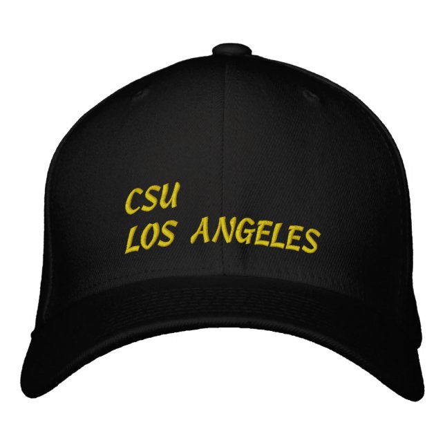 Bordada CSU Gorra con embargo de Los Ángeles (Anverso)