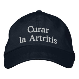 Bordada "Curar la Artritis" - Gorra de Bordados