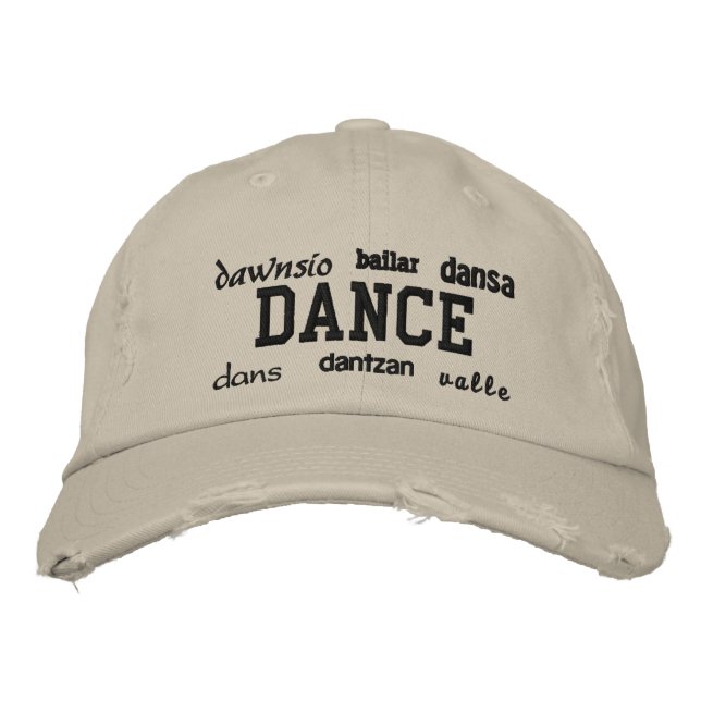 Bordada Danza - Gorra bordado (Anverso)