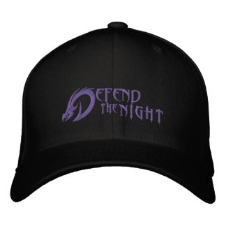 Bordada Defienda el gorra bordado promocional de la noche