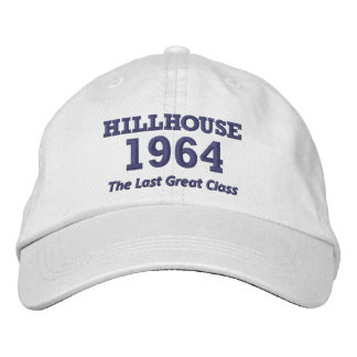 Bordada Deluxe Hillhouse '64 gorra con texto bordado