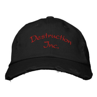 Bordada Destruction Inc. Gorra