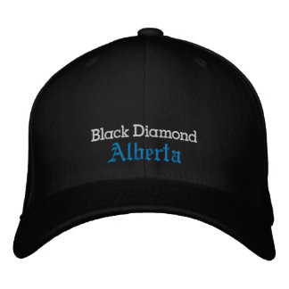 Bordada Diamante negro, Gorra (alberta)