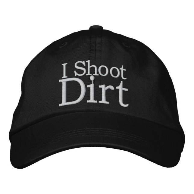 Bordada Dirt Sports Photography Gorra (Anverso)