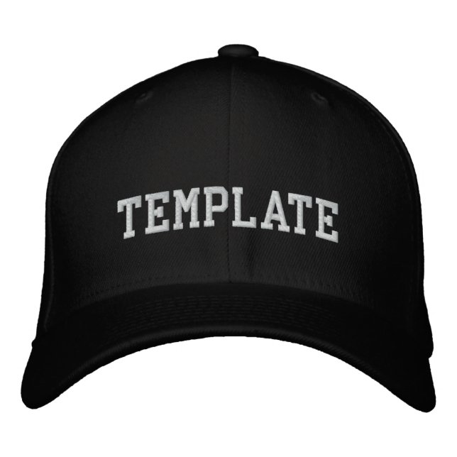 Bordada Diseñar su propio Gorra bordado (Anverso)