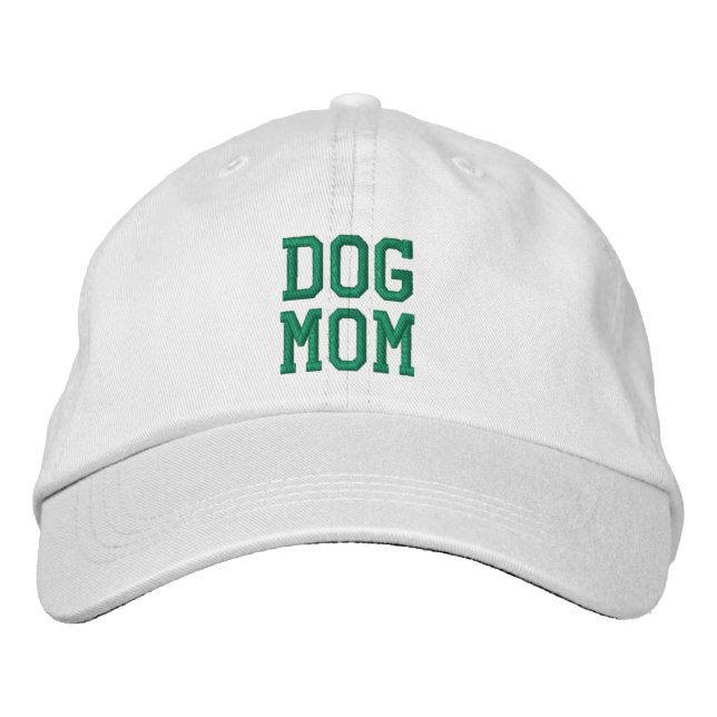 BORDADA DOG MOM GORRA CAP USA (Anverso)