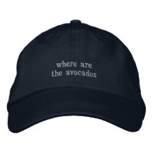 donde estan los aguacates gorra