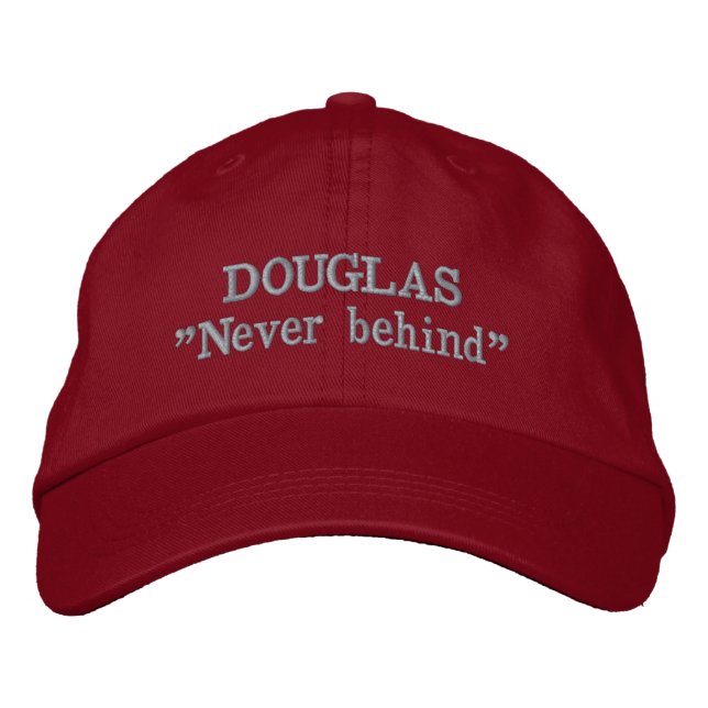 Bordada Douglas Clan Motto Embroidered Gorra (Anverso)
