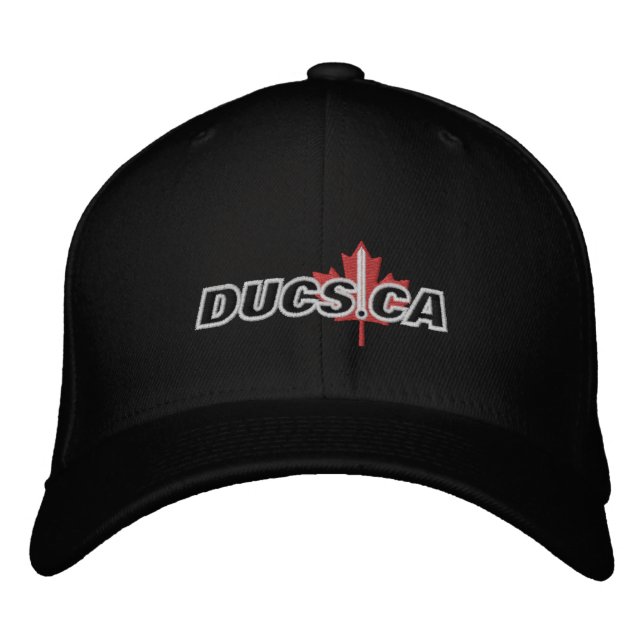 Bordada Ducs.ca Gorra de béisbol (Anverso)