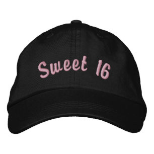 Bordada Dulce 16 Gorra bordado