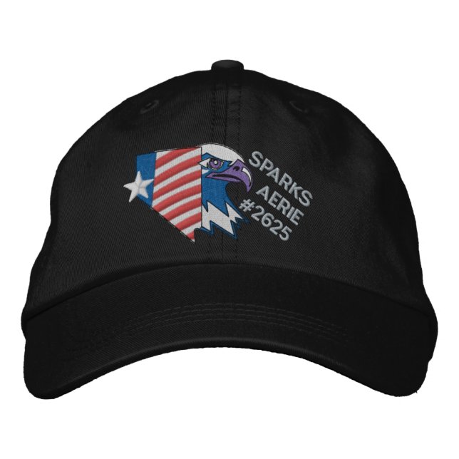 Bordada Eagle Gorra (Anverso)