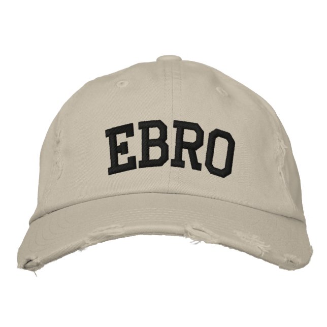 Bordada Ebro Embroidered Gorra (Anverso)
