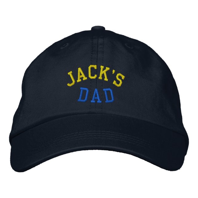 Bordada El Gorra bordado de DAD de Jack (Anverso)