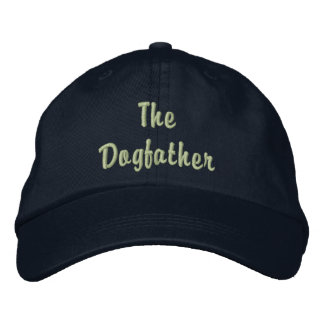Bordada El Gorra de Dogfather Embroidered