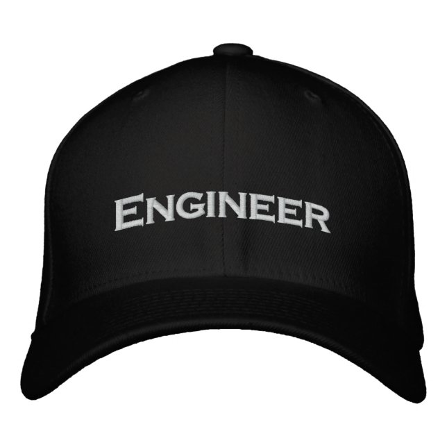 Bordada El Gorra de Ingeniería Original (Anverso)