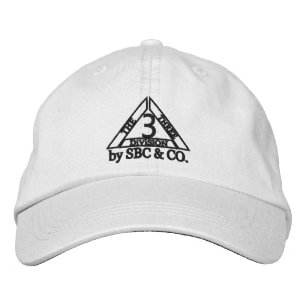 Bordada El Gorra de la3división todo blanco