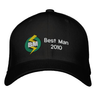 Bordada El mejor Gorra hombre, con un bordado y personaliz