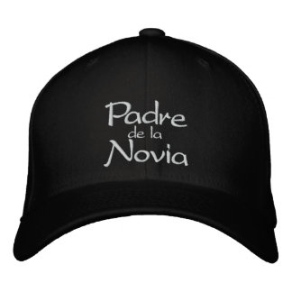 Bordada El padre de la Novia de la Boda Gorra