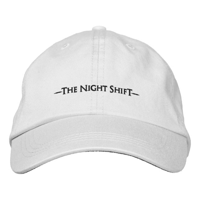 Bordada "El turno de la noche", bordado Gorra (Anverso)