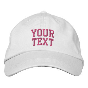Bordada Elegancia de tu gorra de béisbol con bogotipo y te